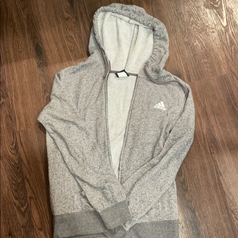 Adidas Grey Hoodie